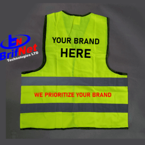 Reflector Safety Vests– Bulk Custom Printing (30+ Pieces)